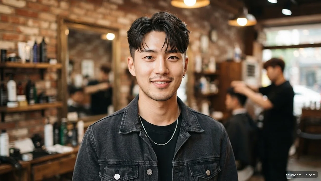 Two Block - Korean Hairstyles for Men hair visualizer