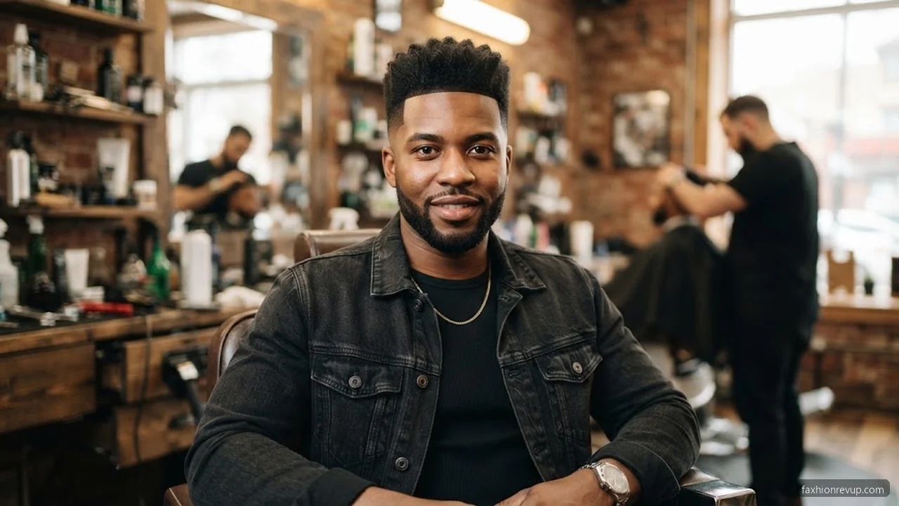 Shadow Fade - Fade Haircuts For Black Men hair visualizer