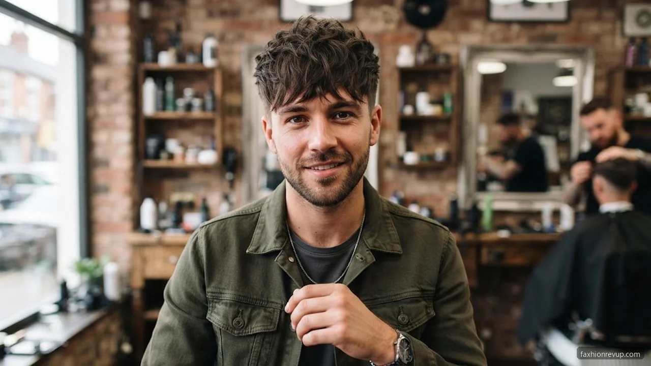 Messy Fringe - Messy Hairstyles for Men hair visualizer