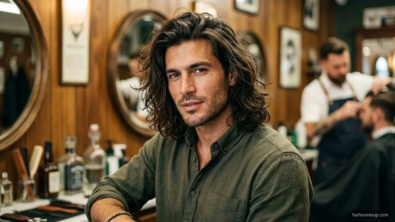 Long Messy Hair - Messy Hairstyles for Men hair visualizer