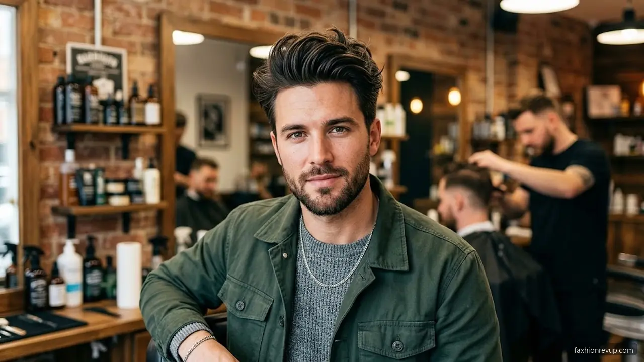 Messy Brush Up - Messy Hairstyles for Men hair visualizer