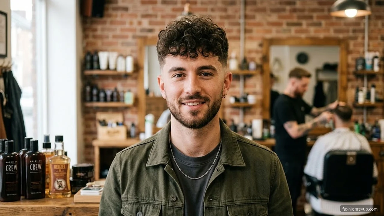 Curly Undercut - Short Curly Hairstyles for Men hair visualizer