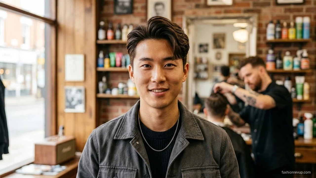 Side Part - Korean Hairstyles for Men hair visualizer