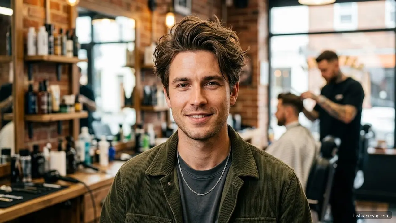 Messy Straight Hair - Messy Hairstyles for Men hair visualizer