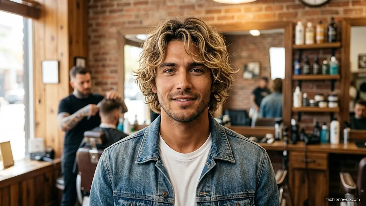 Surfer Shag Hybrid - Surfer Haircut Styles for Men hair visualizer