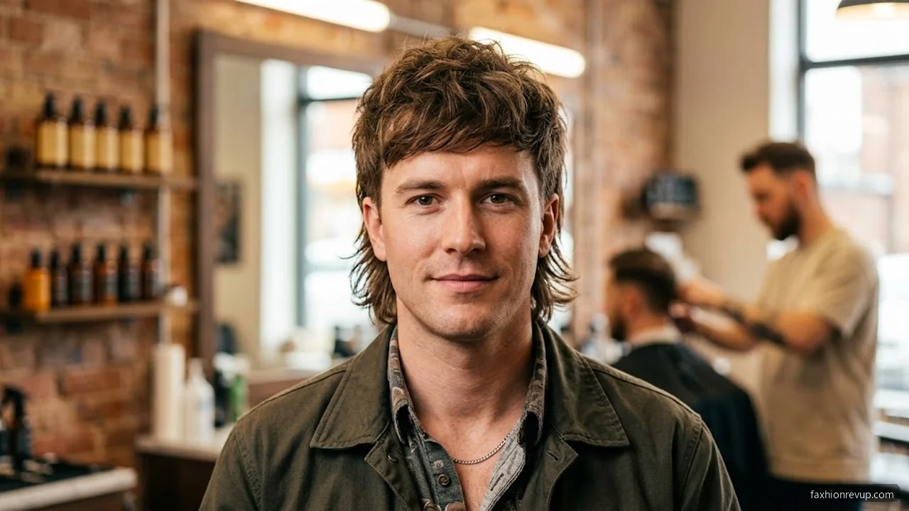 Messy Mullet - Messy Hairstyles for Men hair visualizer