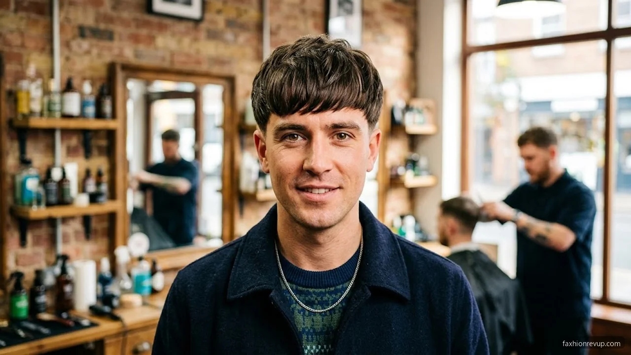 Mod Bowl Cut - Mod Haircut Ideas for Men hair visualizer