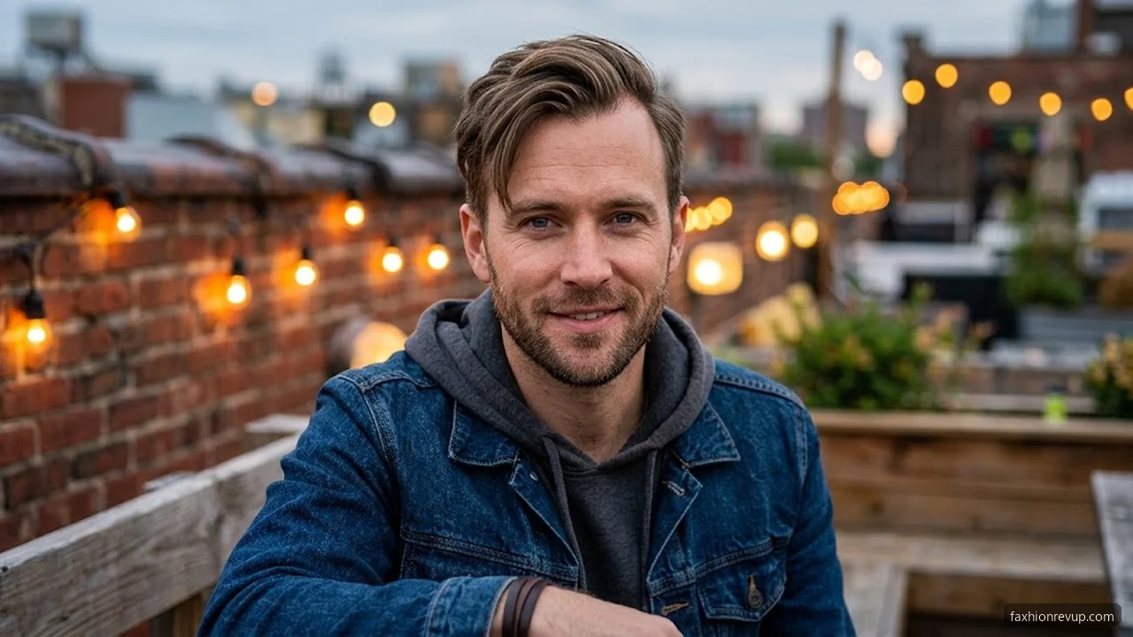 Receding Hairline Fringe - Best Hairstyles for Men with Large Foreheads hair visualizer