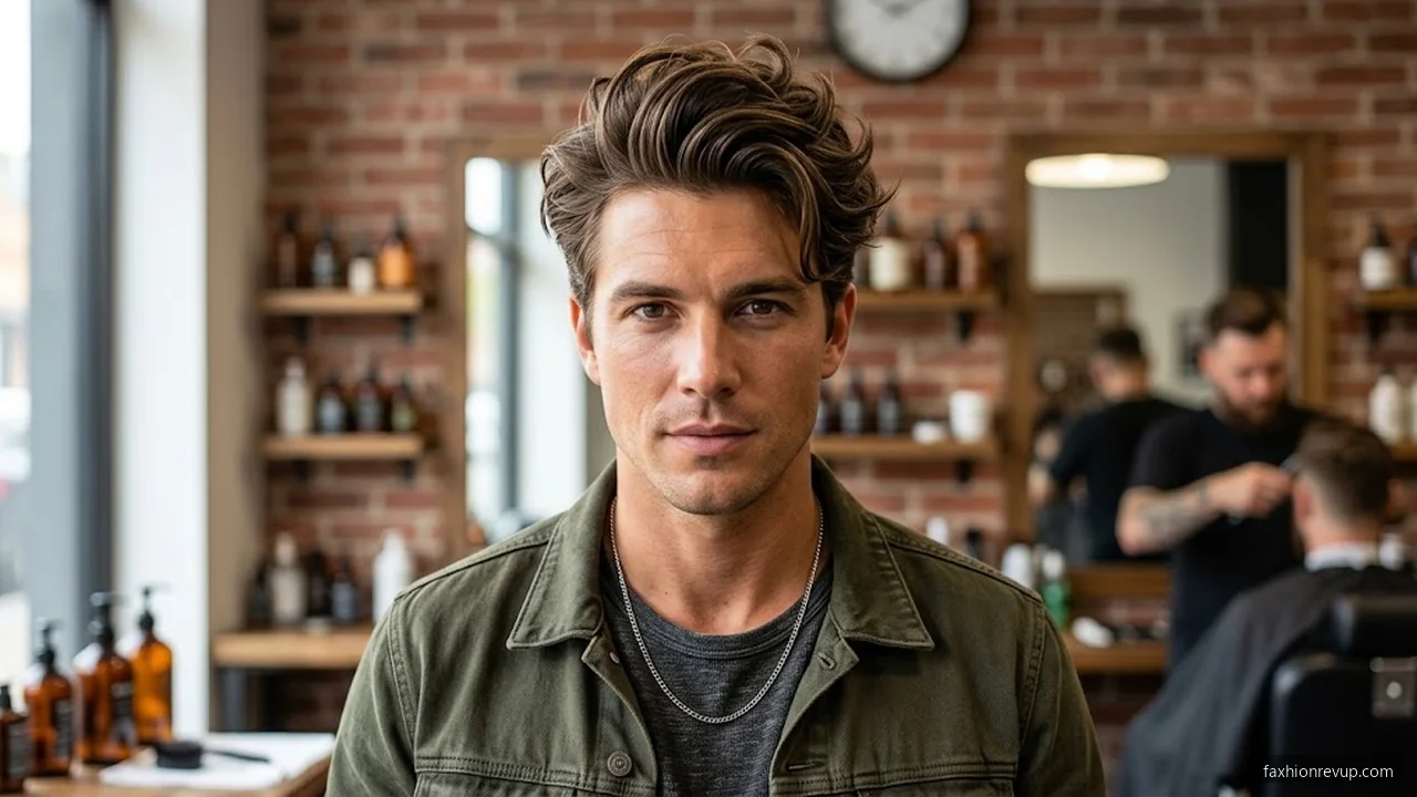 Messy Quiff - Messy Hairstyles for Men hair visualizer