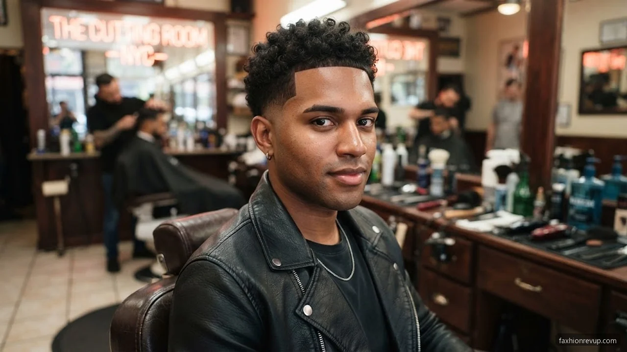 Temp Fade - Fade Haircuts For Black Men hair visualizer