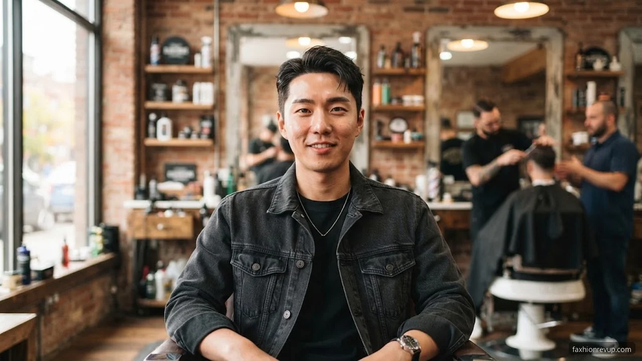Down Perm - Korean Hairstyles for Men hair visualizer