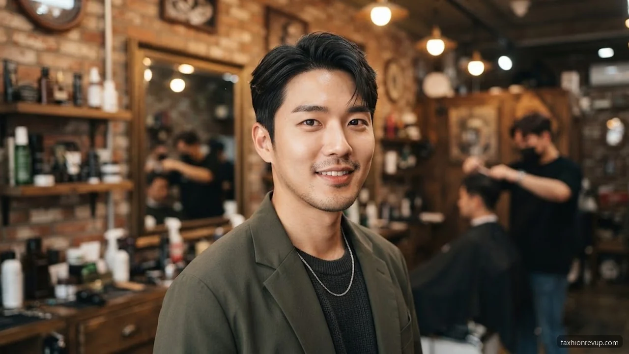 Down Perm - Korean Hairstyles for Men hair visualizer