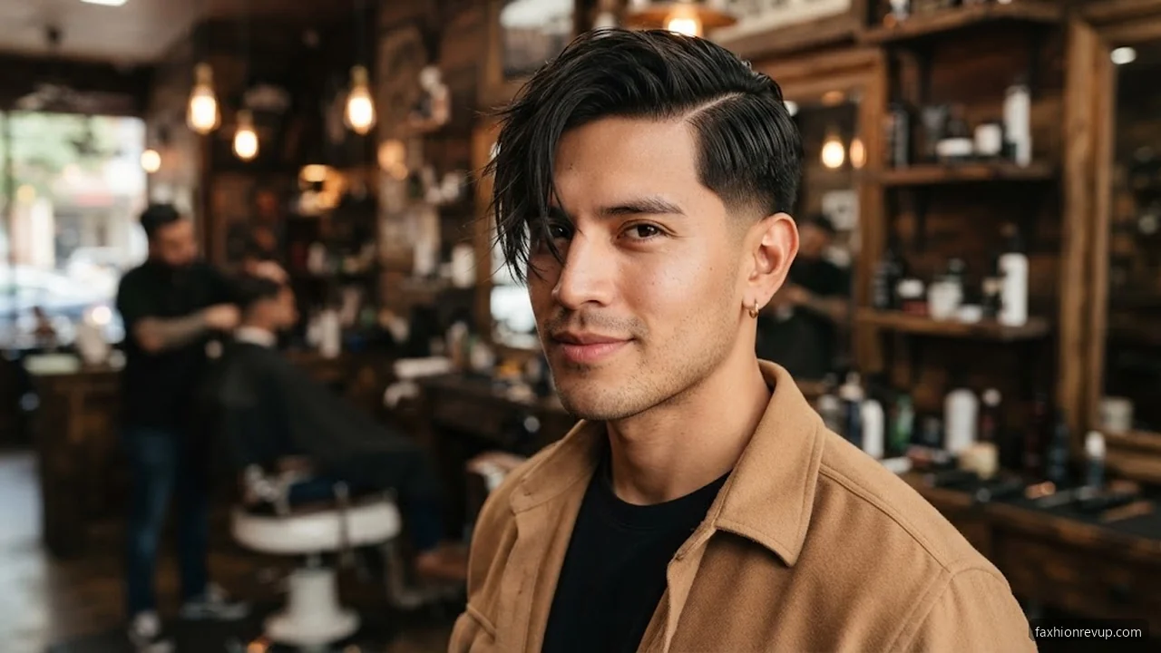 Side-Swept Mod - Mod Haircuts for Men hair visualizer