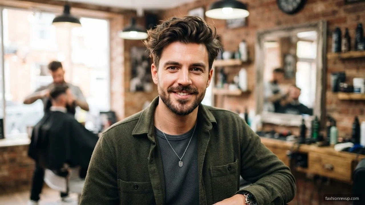 Messy Comb Over - Messy Hairstyles for Men hair visualizer