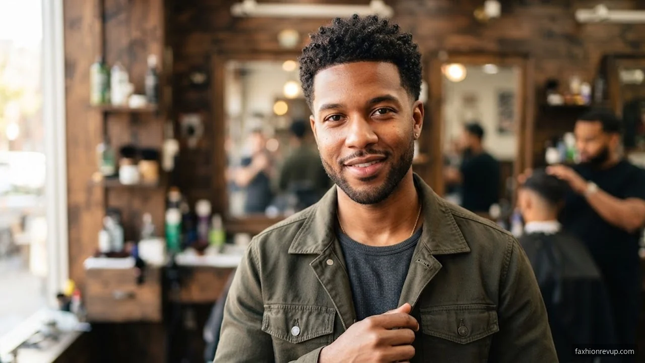 Short Curly Afro - Short Curly Hairstyles for Men hair visualizer