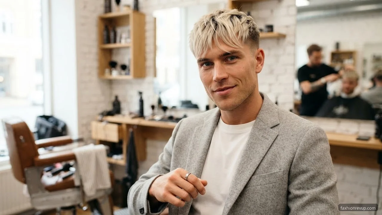 Blonde Mod - Mod Haircuts for Men hair visualizer