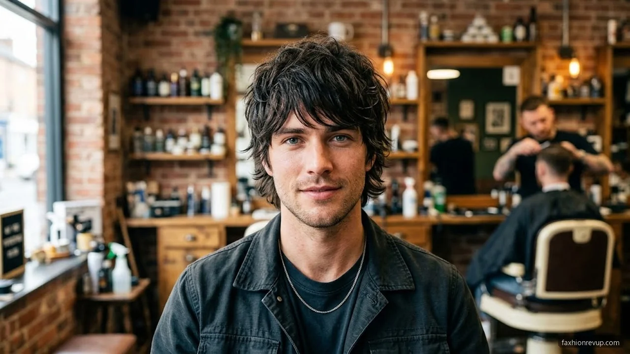 Messy Wolf Cut - Messy Hairstyles for Men hair visualizer