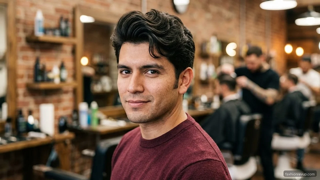 Thick Mod with Waves - Mod Haircut Ideas for Men hair visualizer