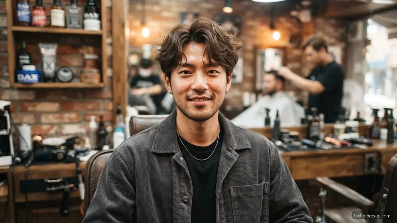 Korean Messy Hair - Messy Hairstyles for Men hair visualizer
