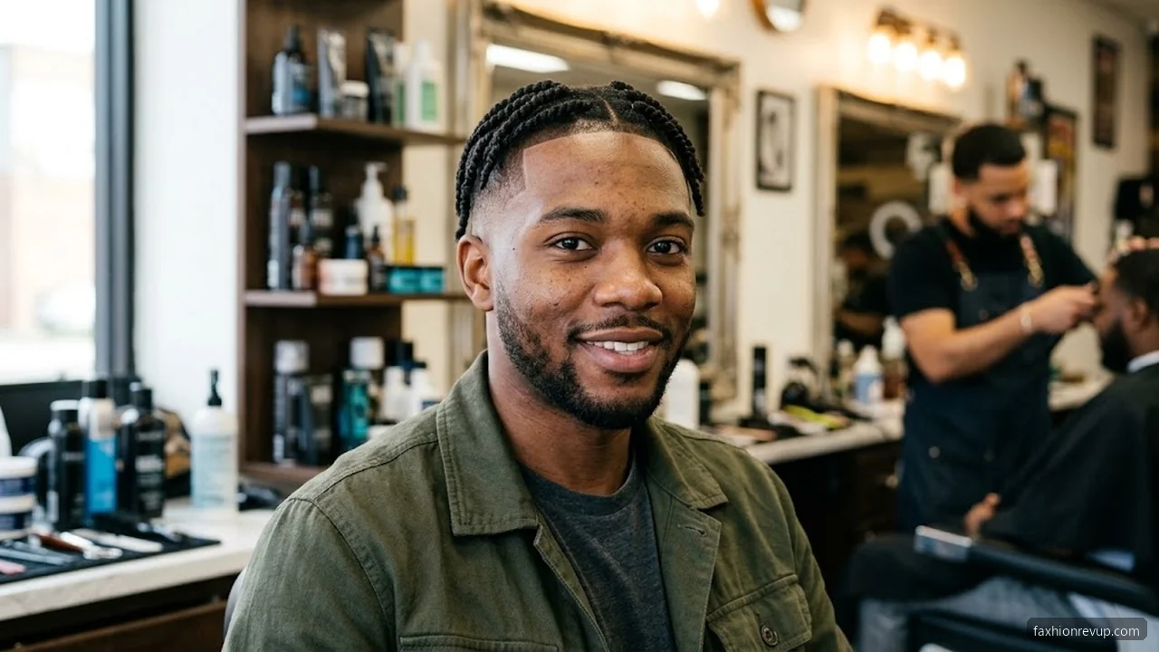 Twist Fade - Fade Haircuts For Black Men hair visualizer