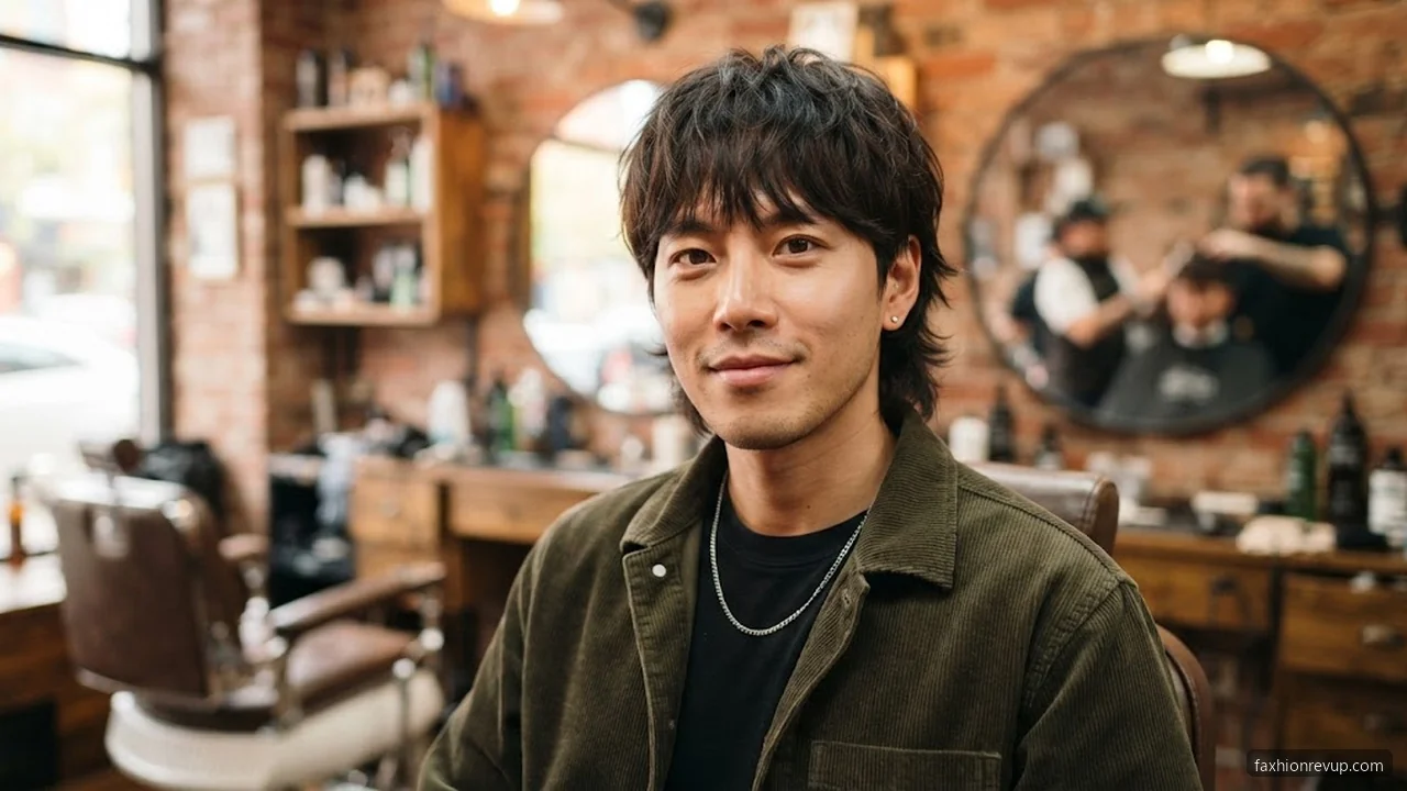 Shaggy Cut - Korean Hairstyles for Men hair visualizer