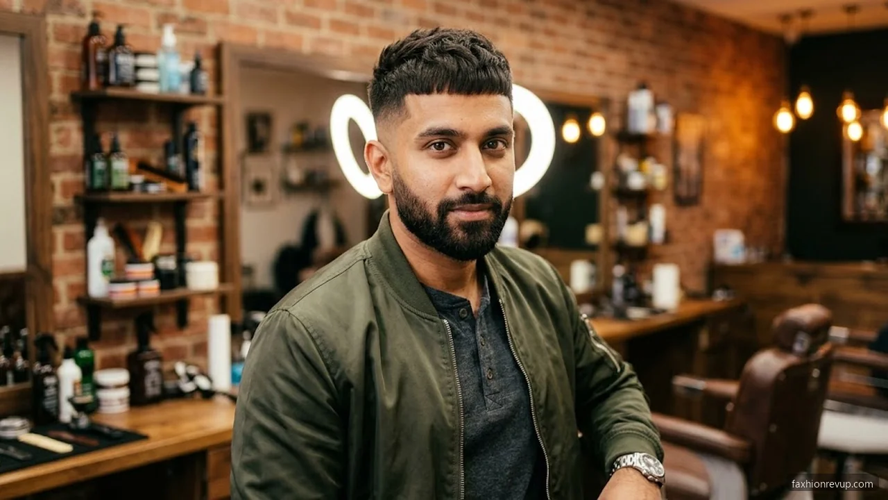 French Crop - Best Hairstyles for Men with Large Foreheads hair visualizer