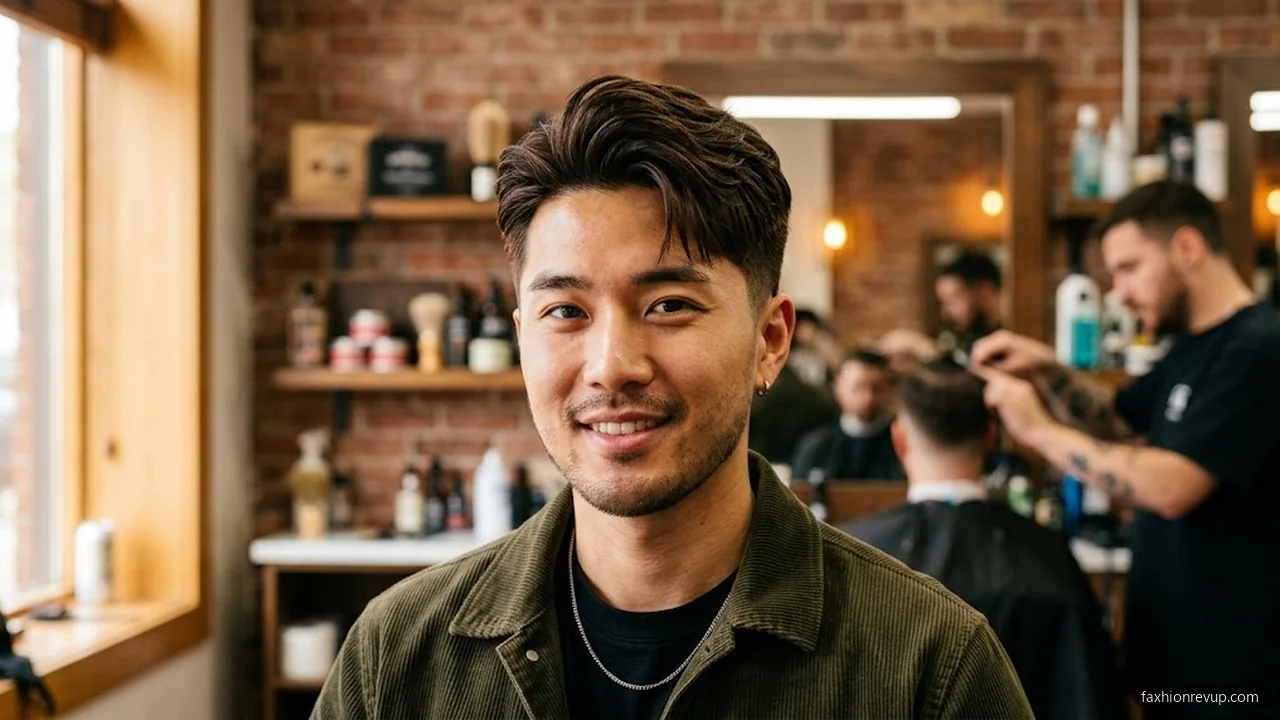 High-Taper Two Block - Korean Hairstyles for Men hair visualizer