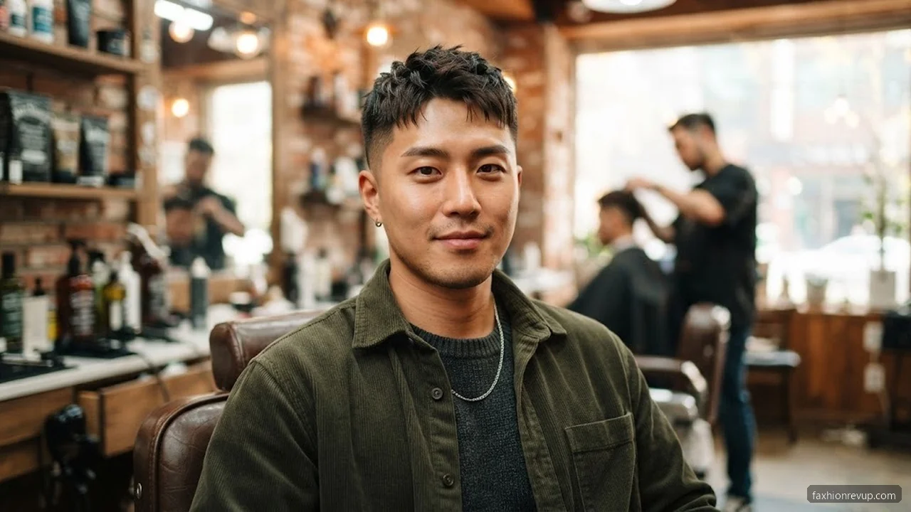 French Crop - Korean Hairstyles for Men hair visualizer