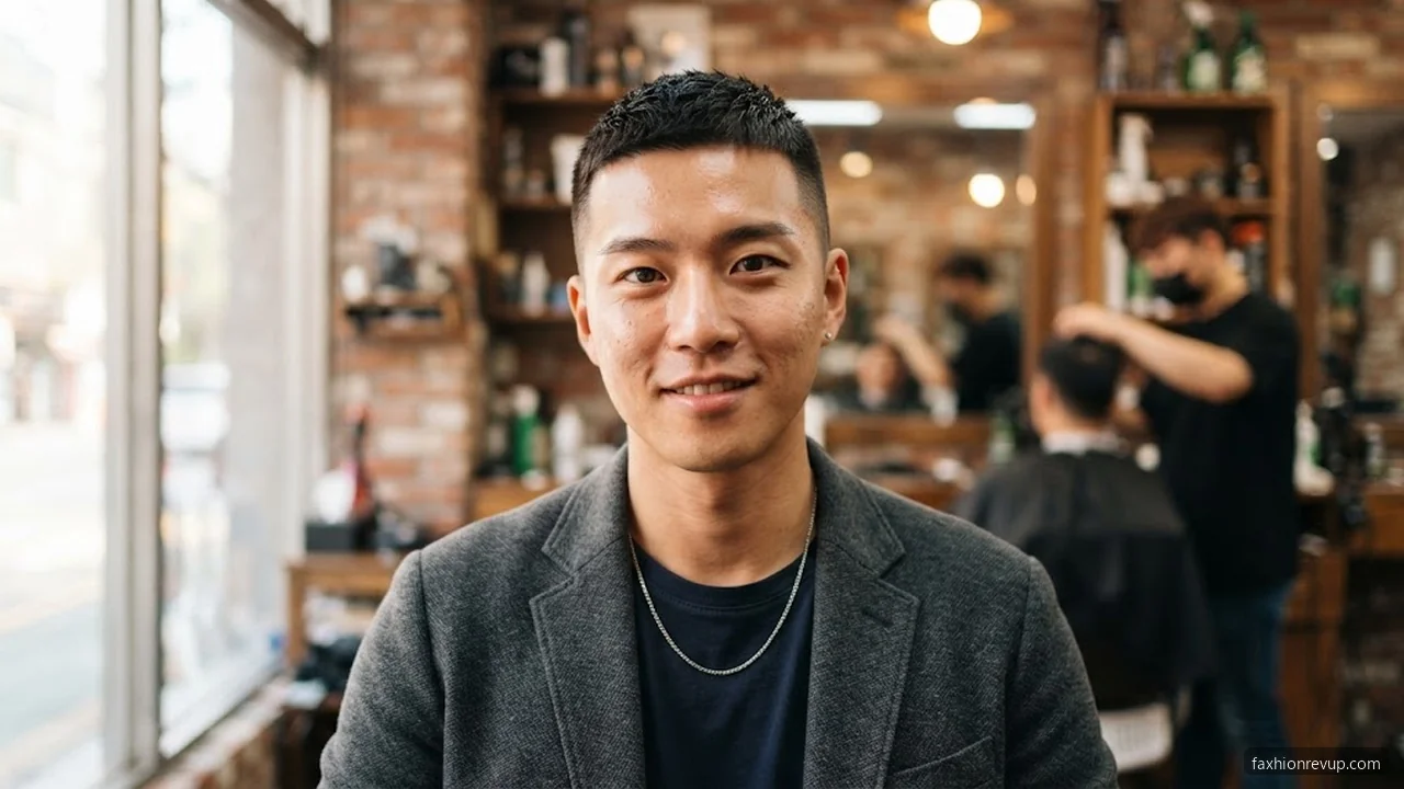 Buzz Cut - Korean Hairstyles for Men hair visualizer