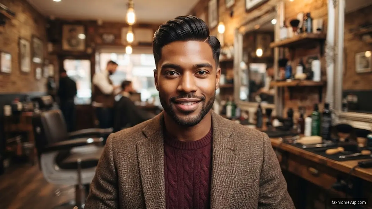 Mid Fade with Curls - Fade Haircuts For Black Men hair visualizer