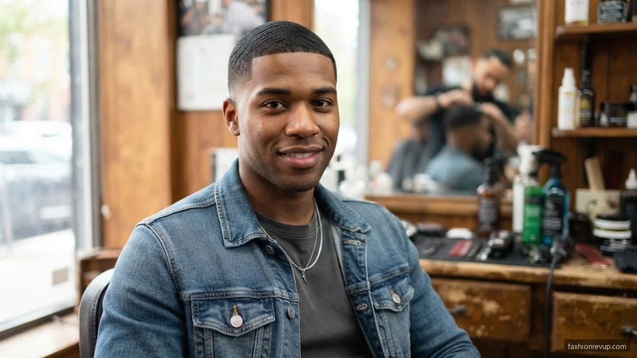 Low Temp Fade - Fade Haircuts For Black Men hair visualizer