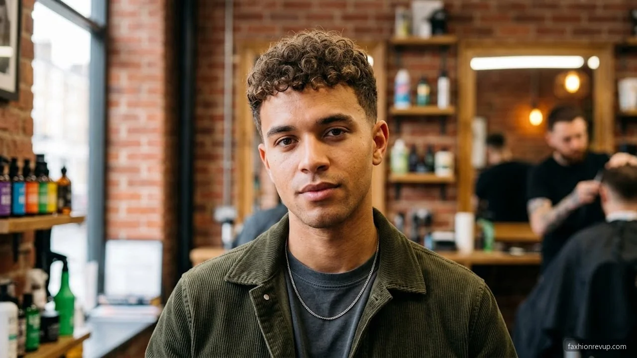 Curly Crop for Fine Hair - Short Curly Hairstyles for Men hair visualizer