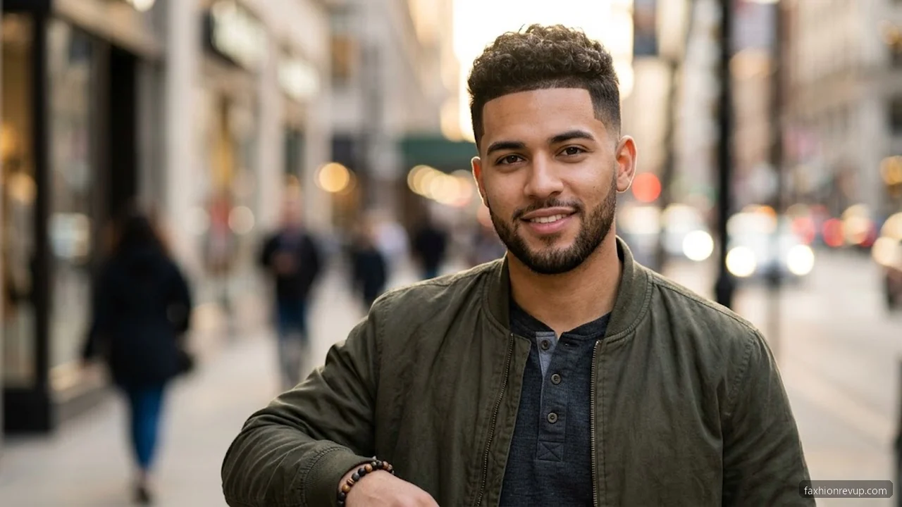 Mid Fade - Fade Haircuts For Black Men hair visualizer