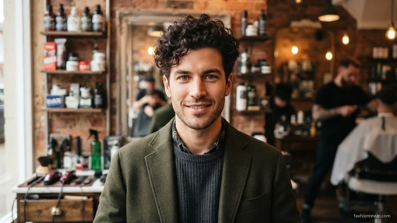 Curly Mod - Mod Haircut Ideas for Men hair visualizer