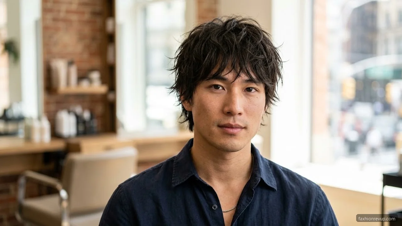 Messy Layered Cut - Messy Hairstyles for Men hair visualizer