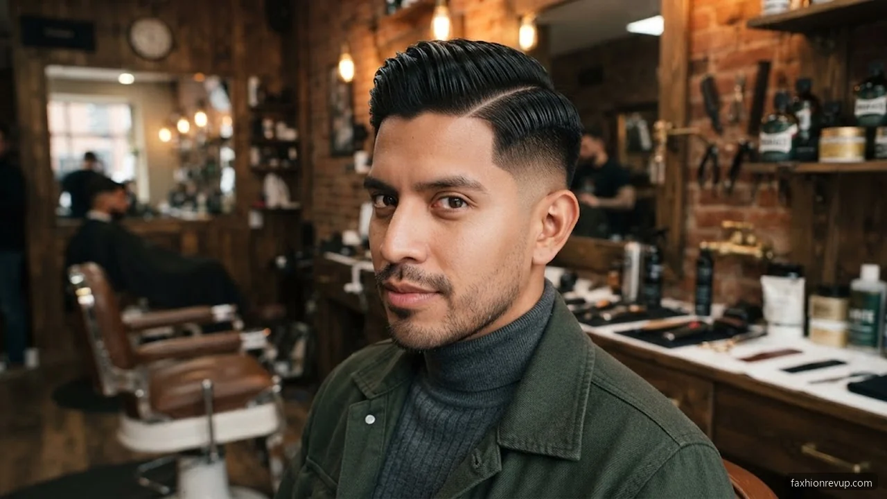 Medium Fade Textured Crop - Fade Haircuts For Black Men hair visualizer