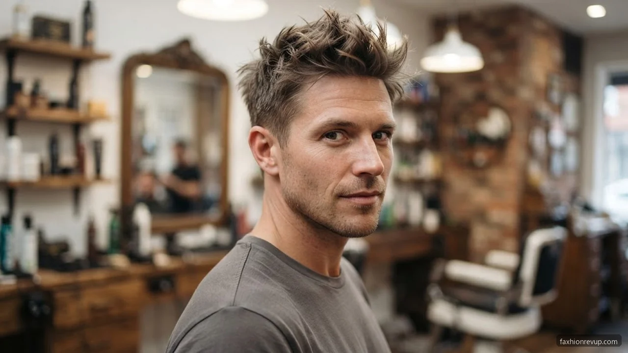 Short Messy Hair - Messy Hairstyles for Men hair visualizer